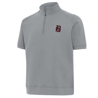 Antigua Trophy Short Sleeve Quarter Zip Pullover