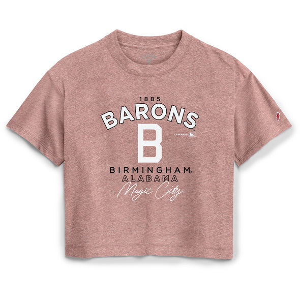 Women's Intramural Midi Tee Heather Dusty Rose