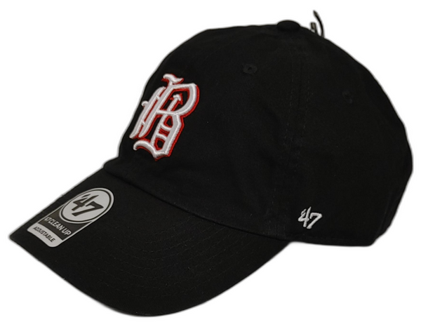 47 Brand Birmingham Barons Clean Up Cap in Black for Men