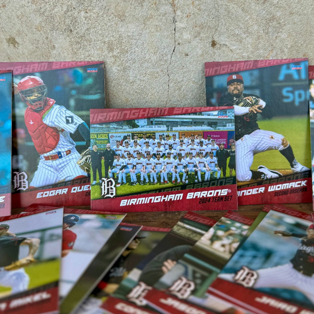 2024 Barons Team Card Set – Birmingham Barons