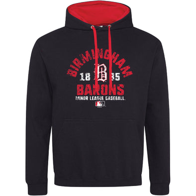 BARONS CONTRAST HOODED SWEATSHIRT