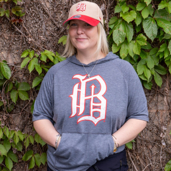 Birmingham Barons Short Sleeve Hoodie