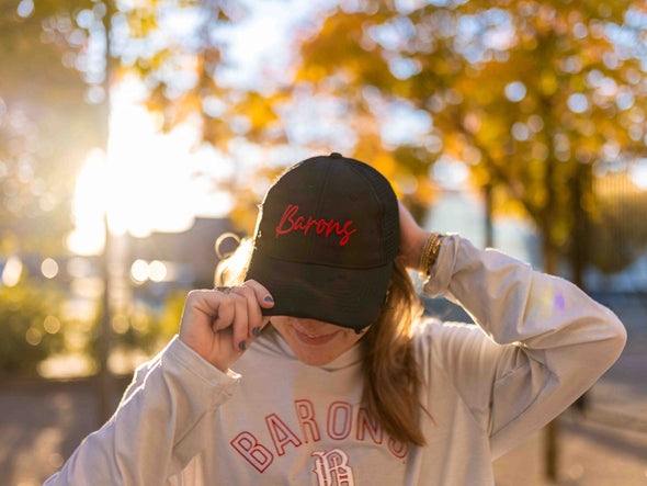 Bimm Ridder Black Ladies Script Cap - Larissa