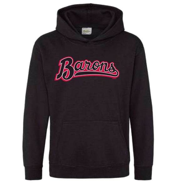 YOUTH SCRIPT BARONS HOODED SWEATSHIRT