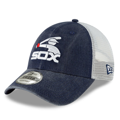 New Era Chicago White Sox Cooperstown Washed Trucker 9FORTY Cap