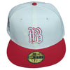 Barons Cream/Red ASG Fitted Cap