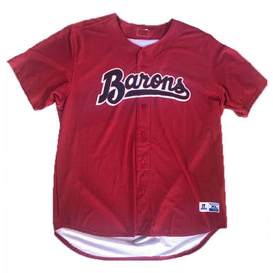 Game Worn Red Barons Jersey