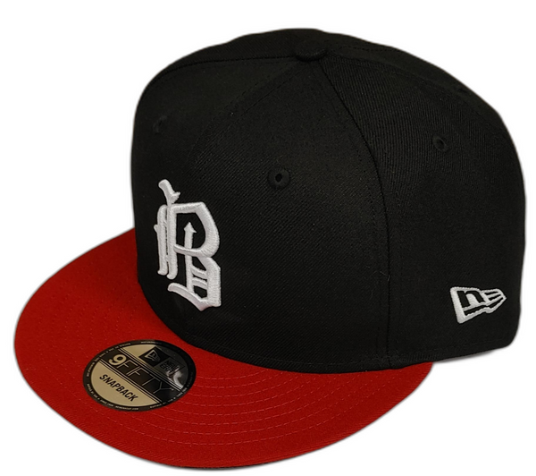 NEW ERA×BRAHMAN 9FIFTY (ALL B LOGO CAP) Black/Red Old English B 9FIFTY Throwback Snapback Cap – Birmingham